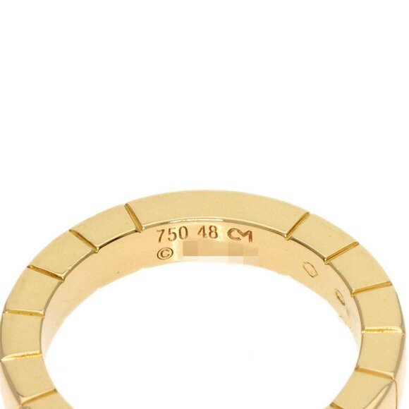 CARTIER 18k Gold Diamond Lanier Ring #48 - Picture 5 of 10